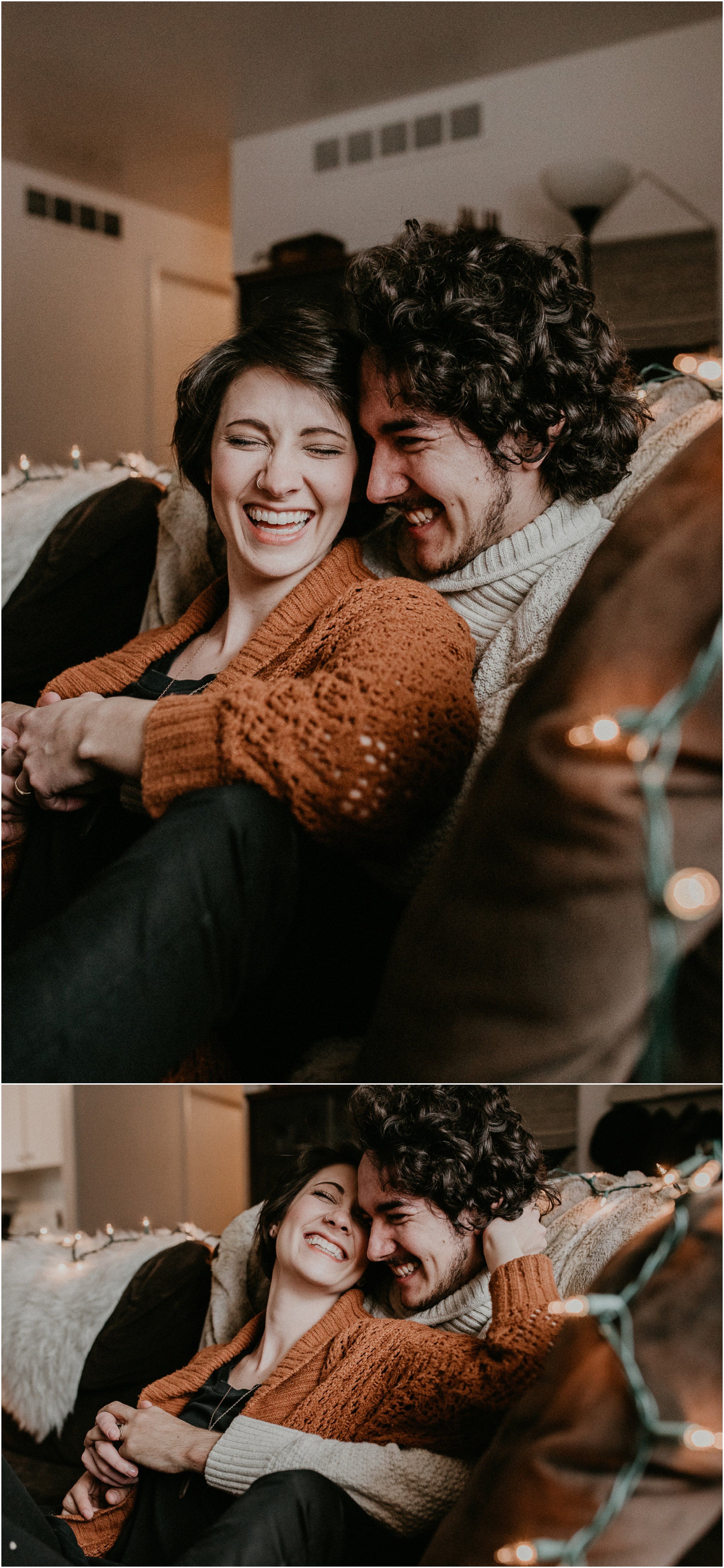 14 christmas photoshoot couples studio ideas