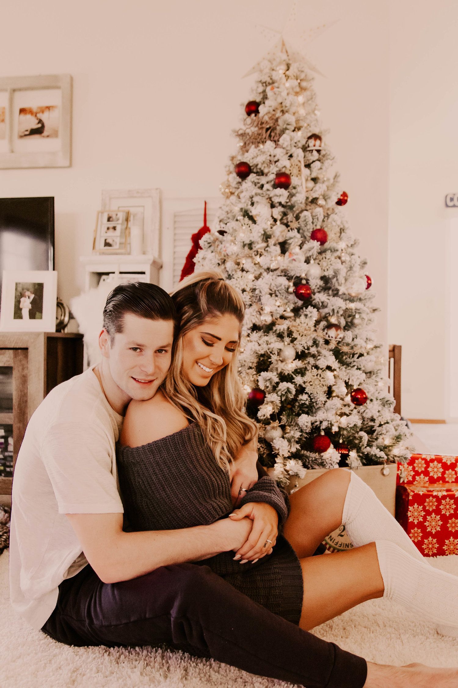 In Home Christmas Shoot — JMikayla Photography -   14 christmas photoshoot couples studio ideas