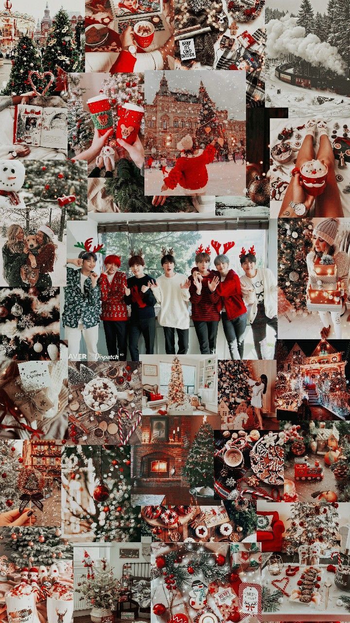 Photo by @gaby236 -   16 christmas wallpaper collage ideas
