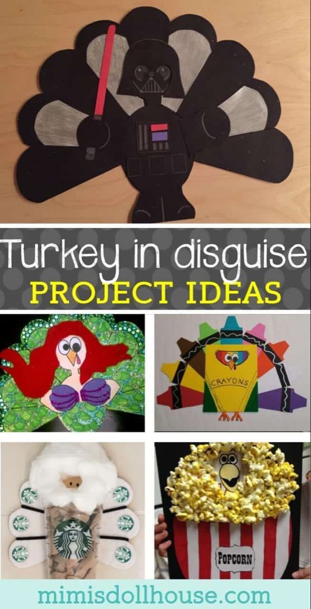 Thanksgiving: Turkey in Disguise School Project -   16 disguise a turkey project ideas