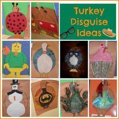 16 disguise a turkey project ideas