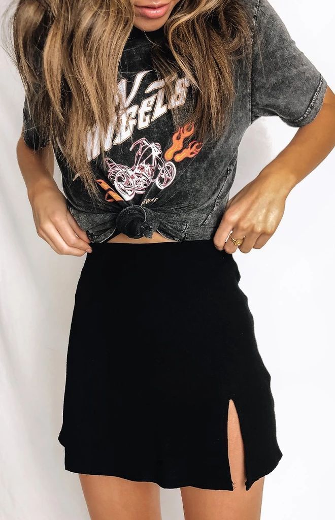 Laura Skirt Black -   16 style Rock summer ideas