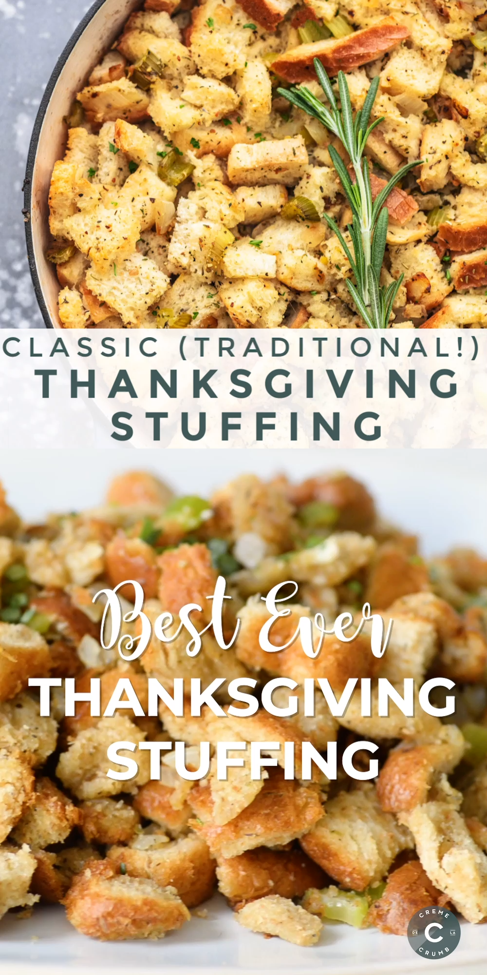 Classic Traditional Homemade Stuffing Recipe -   16 thanksgiving recipes turkey stuffing ideas