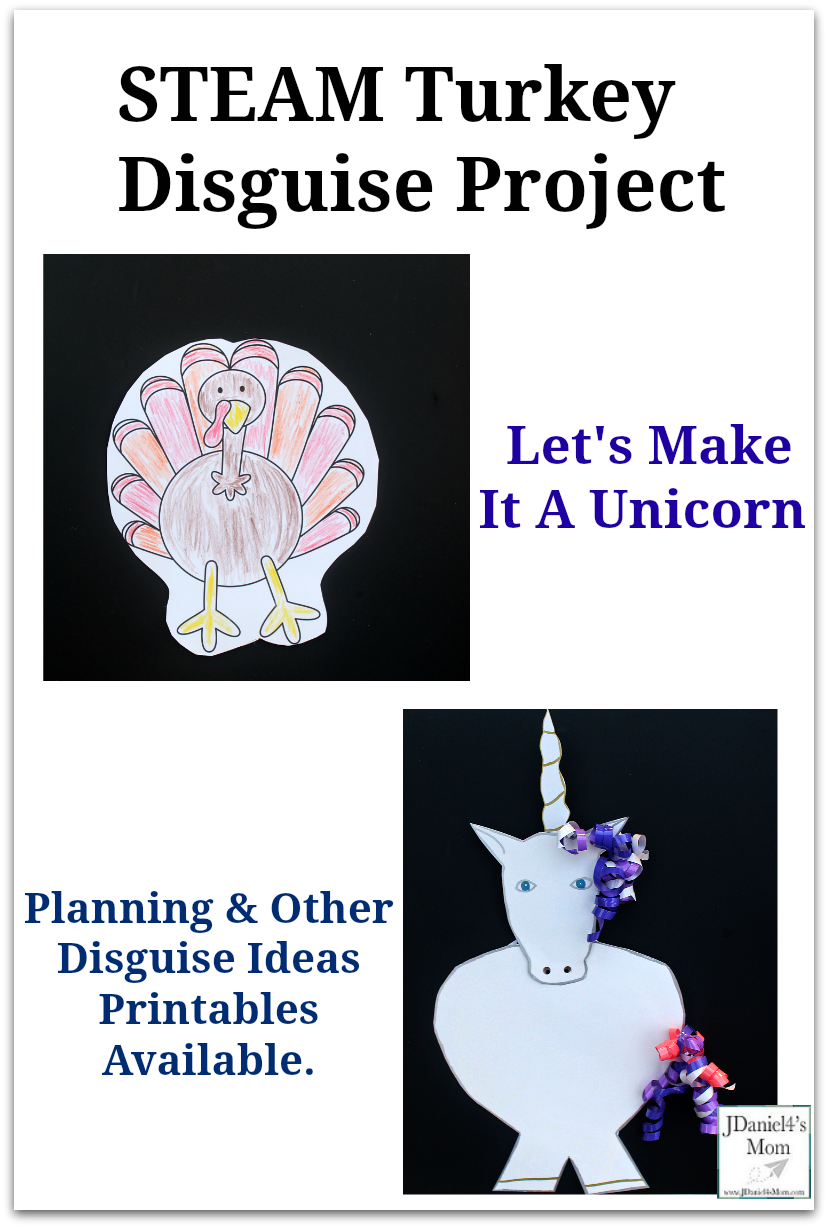 STEAM Turkey Disguise Project- Let's Make It A Unicorn -   16 turkey disguise project kid unicorn ideas