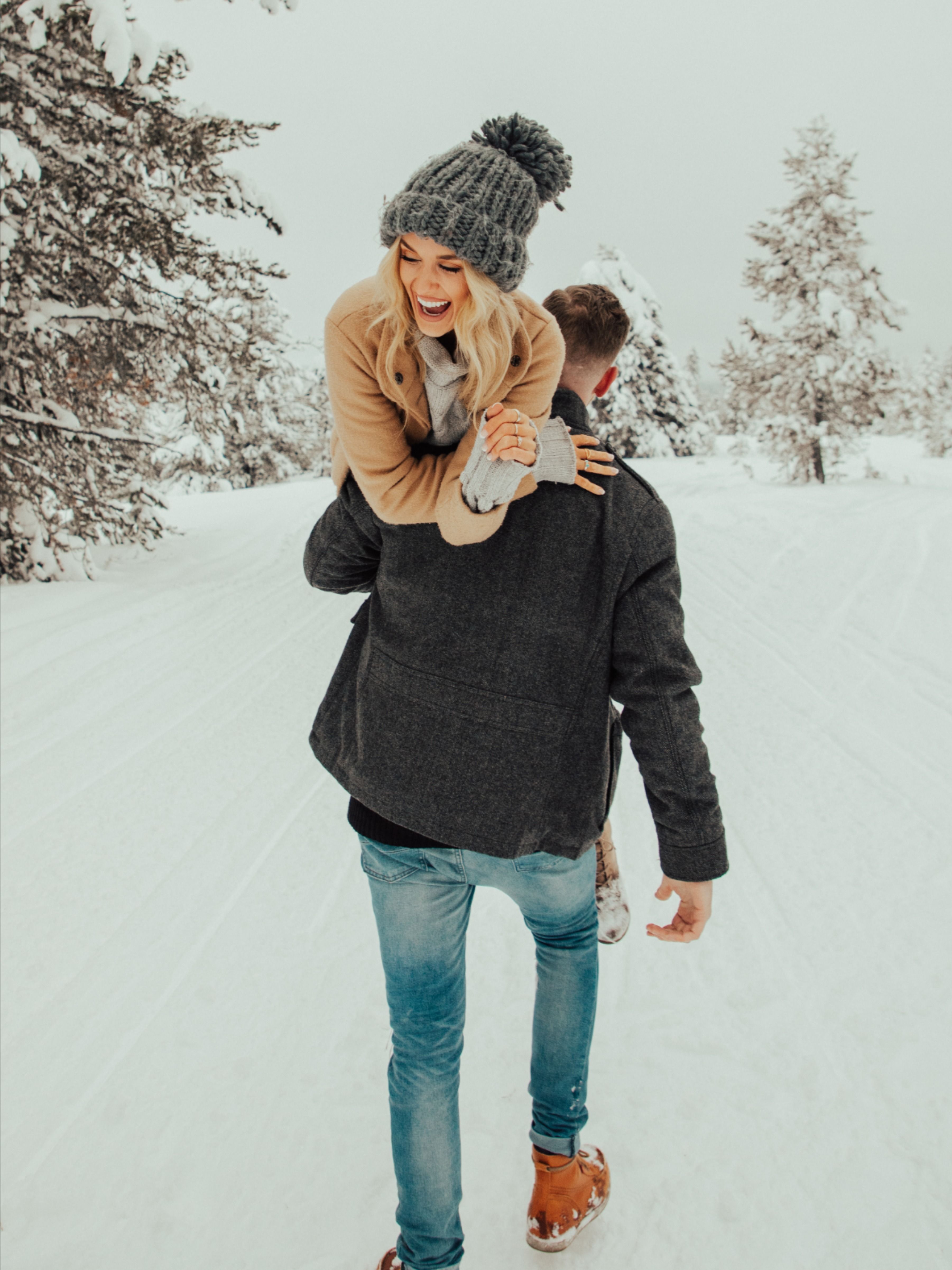 Madison + Kirby | Winter Couples Adventure Session | Island Park Idaho | Amanda Wood Photography -   17 christmas photoshoot couples outfits ideas
