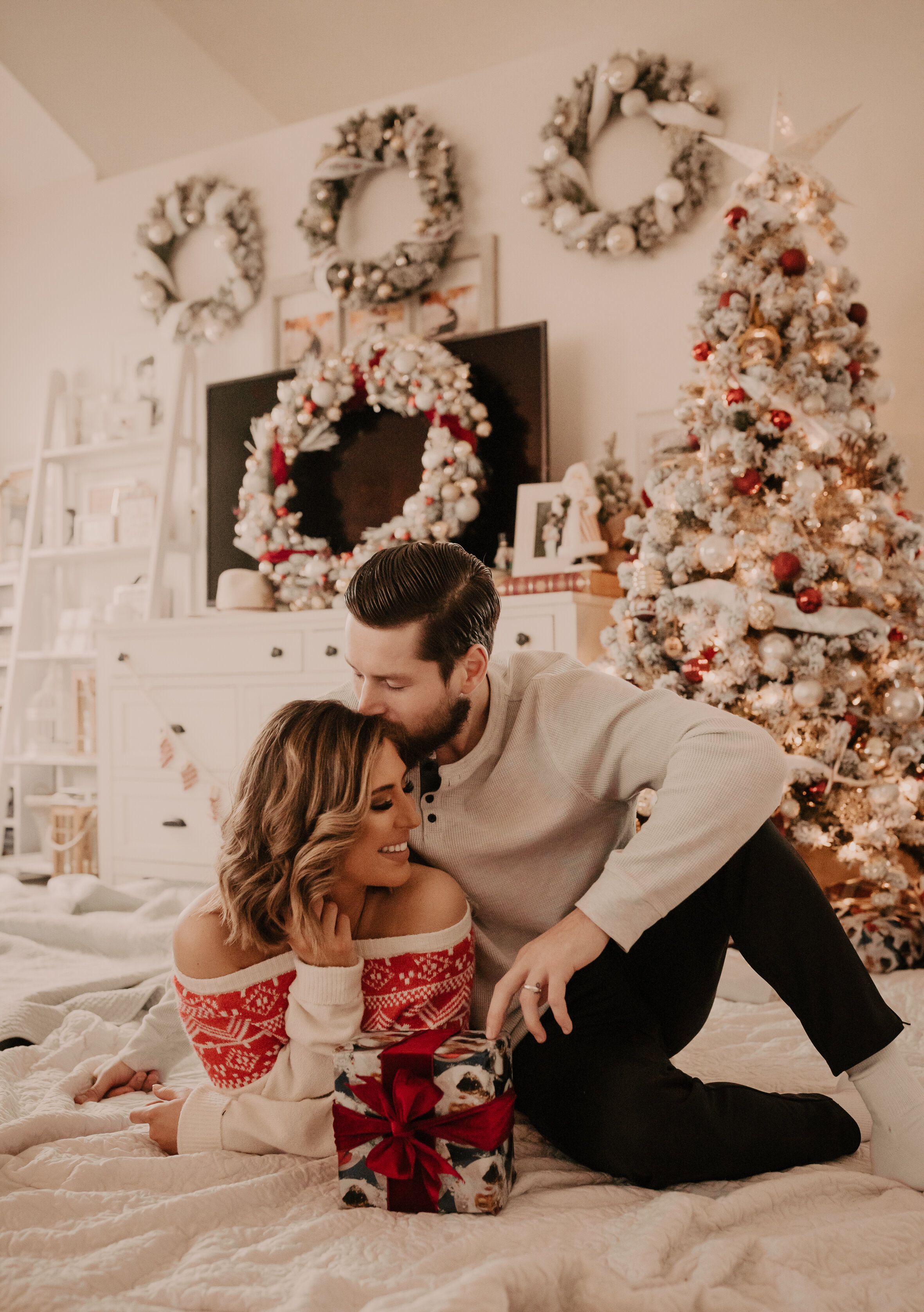 In Home Christmas Shoot — JMikayla Photography -   17 christmas photoshoot couples outfits ideas