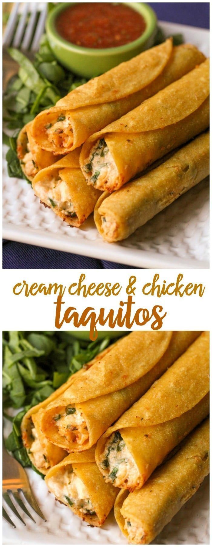Cream Cheese and Chicken Taquitos | Recipe | Chicken taquitos, Taquitos recipe, Great dinner recipes -   17 dinner recipes healthy for two ideas