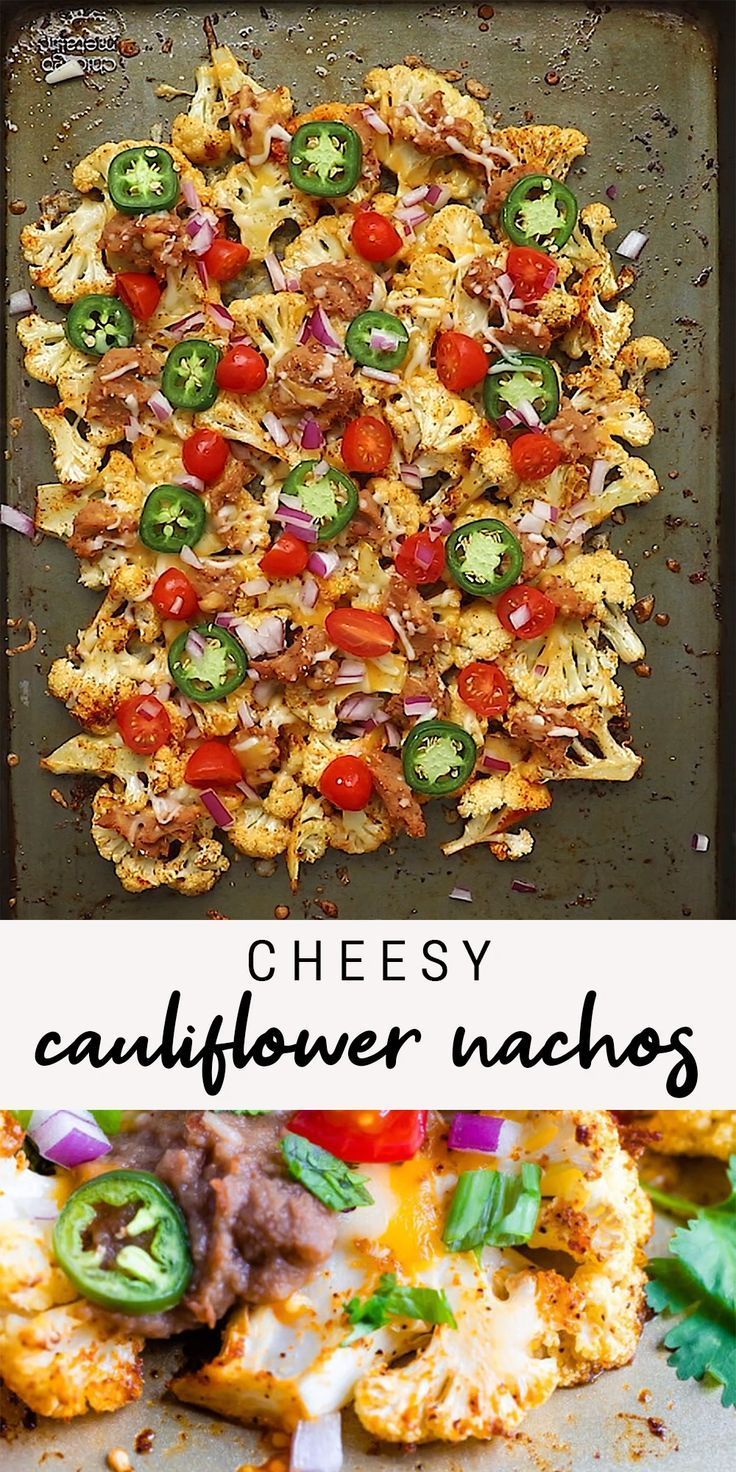 Cheesy Cauliflower Nachos | Eating Bird Food -   17 dinner recipes healthy for two ideas