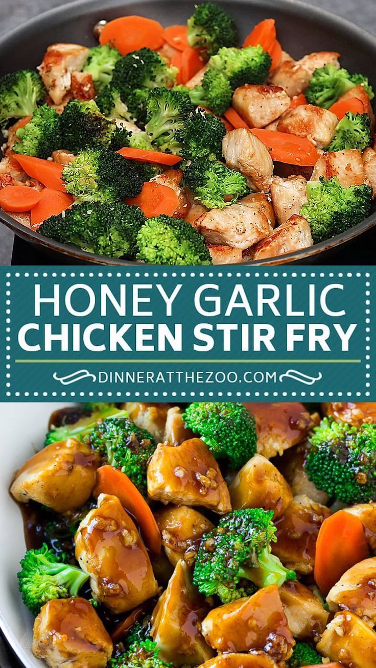 Honey Garlic Chicken Stir Fry -   17 dinner recipes healthy for two ideas