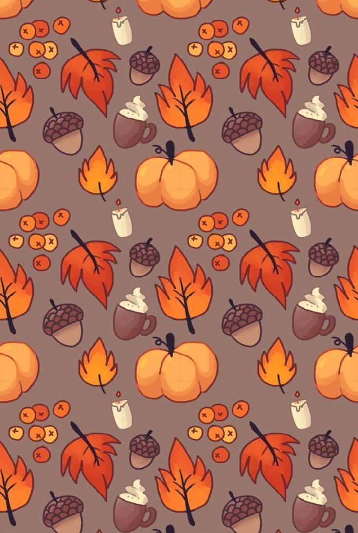 Autumn Leaves Print, Leaf Varieties, Types of Leaves, Seeds, Fall Colors, Harvest, Leaf Chart, Thanksgiving, Halloween, October, Hostess -   17 thanksgiving wallpaper ideas