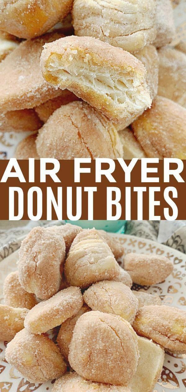 Air Fryer Donut Bites - Foodtastic Mom -   18 air fryer recipes easy dessert ideas