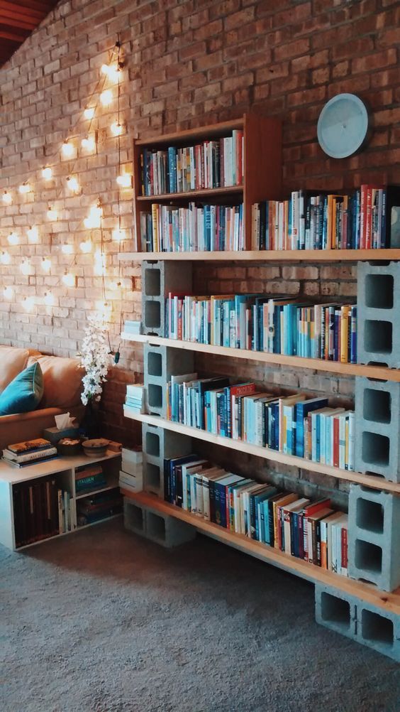 18 diy Bookshelf cheap ideas