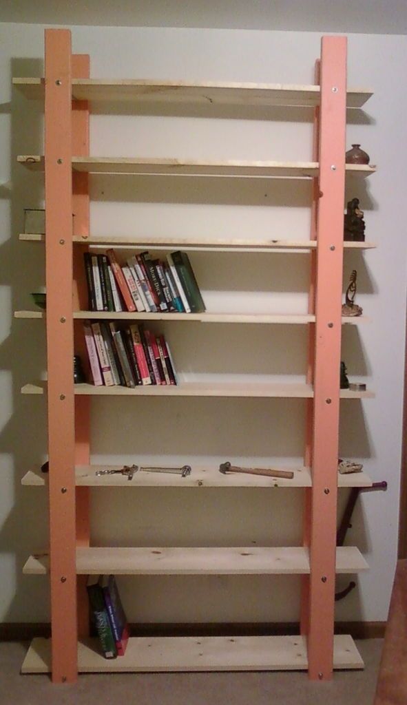 18 diy Bookshelf cheap ideas