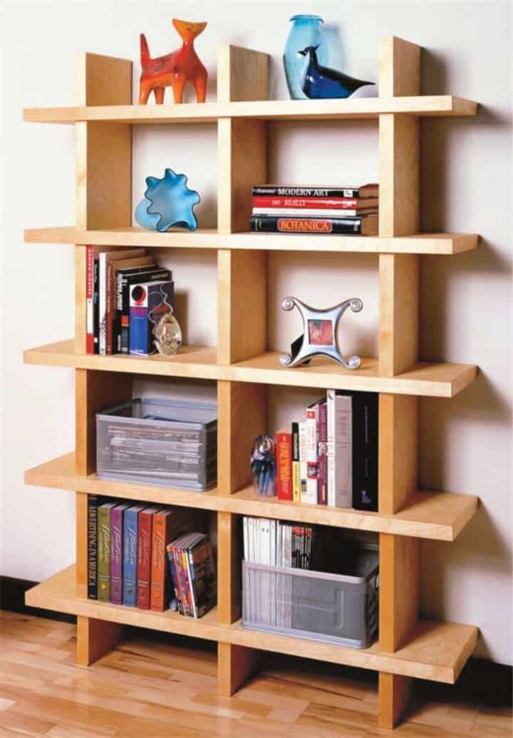 50 Clever DIY Bookshelf Ideas and Plans -   18 diy Bookshelf cheap ideas