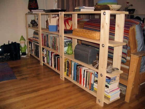 18 diy Bookshelf cheap ideas