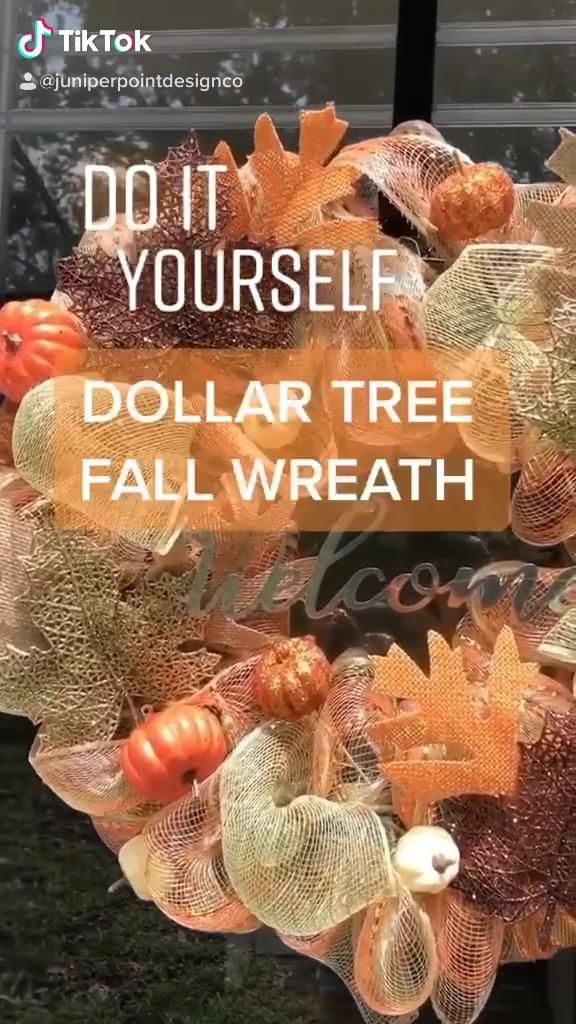 18 diy Dollar Tree fall ideas