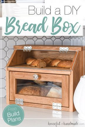 DIY Bread Box -   18 diy Projects organizing ideas