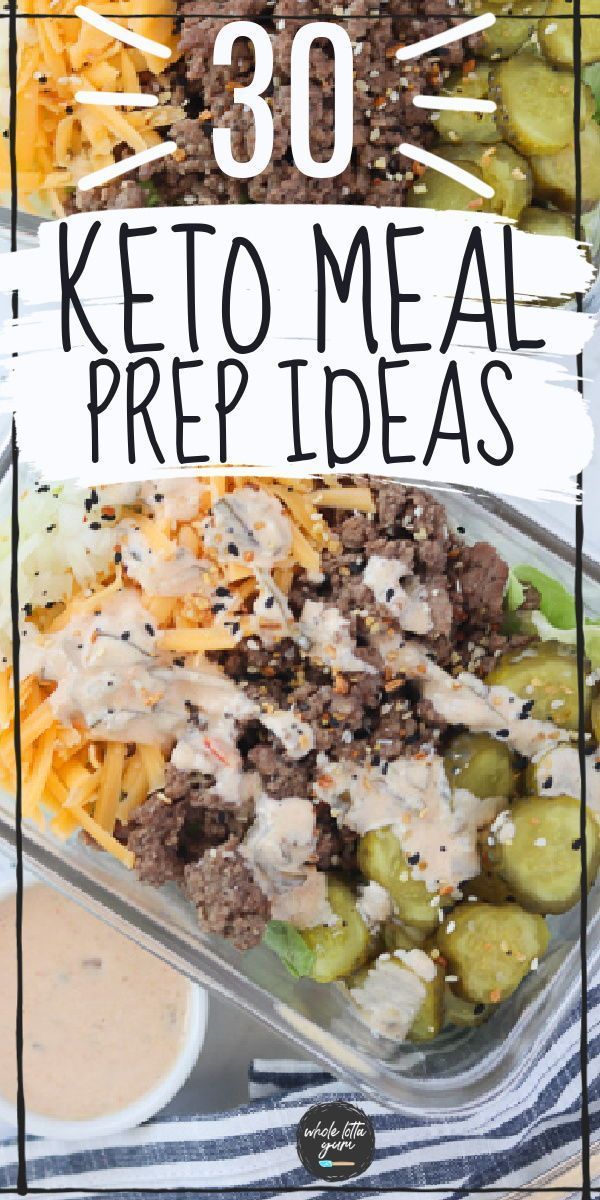 30 Low Carb Keto Meal Prep Recipes -   18 meal prep recipes healthy work lunches ideas