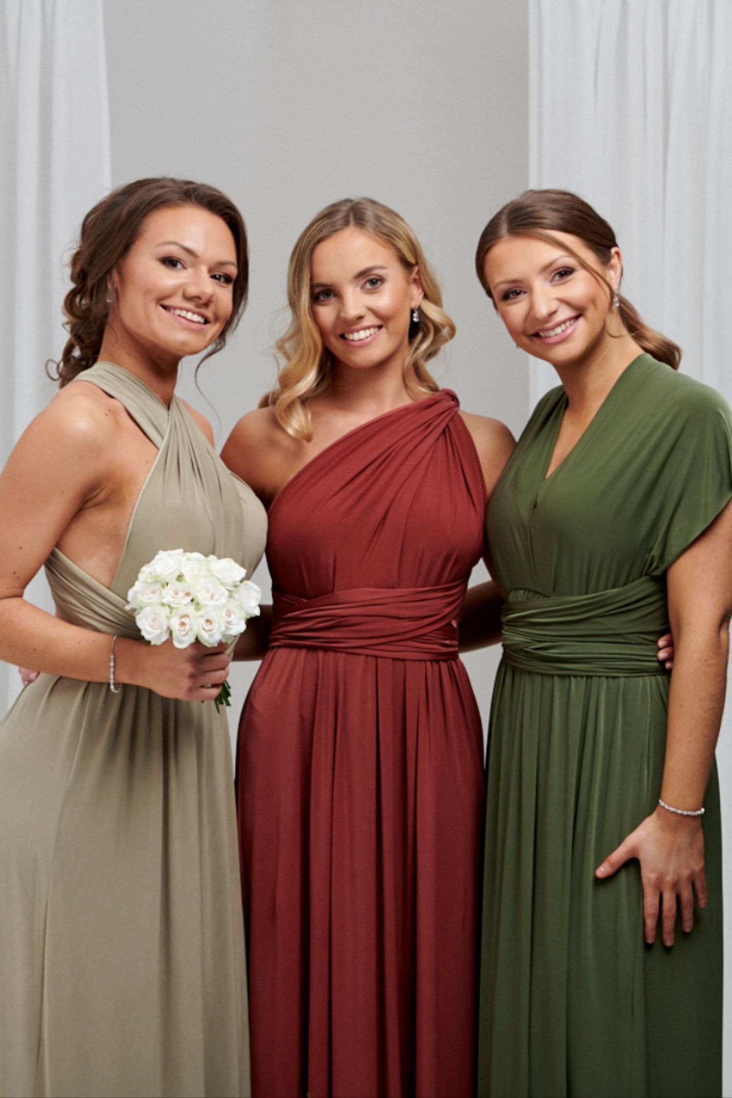 Beautiful Sage Green, Terracotta and Olive Green Bridesmaid Dresses by Lace & Favour -   18 sage green bridesmaid dresses fall ideas