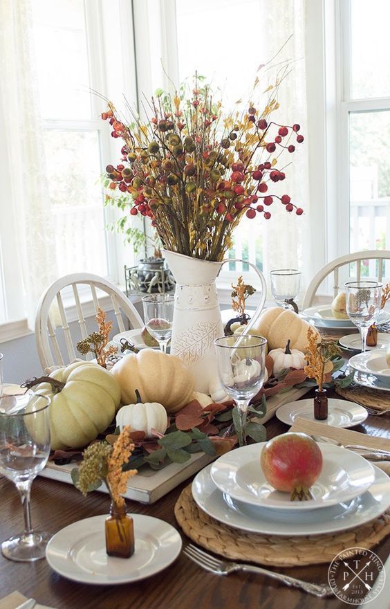 Thanksgiving Table Ideas That Will Make You Swoon -   18 thanksgiving home decor ideas
