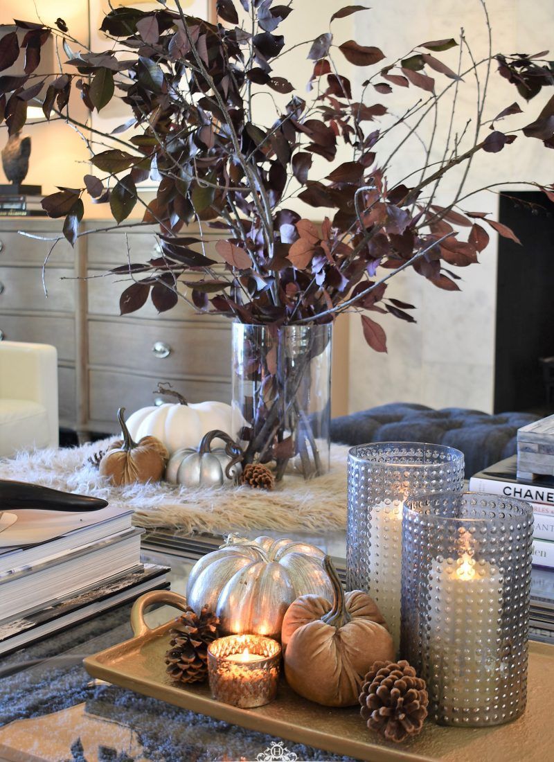 Creative Ideas for Fall or Thanksgiving Table Settings and Home Decor - Home with Holliday -   18 thanksgiving home decor ideas