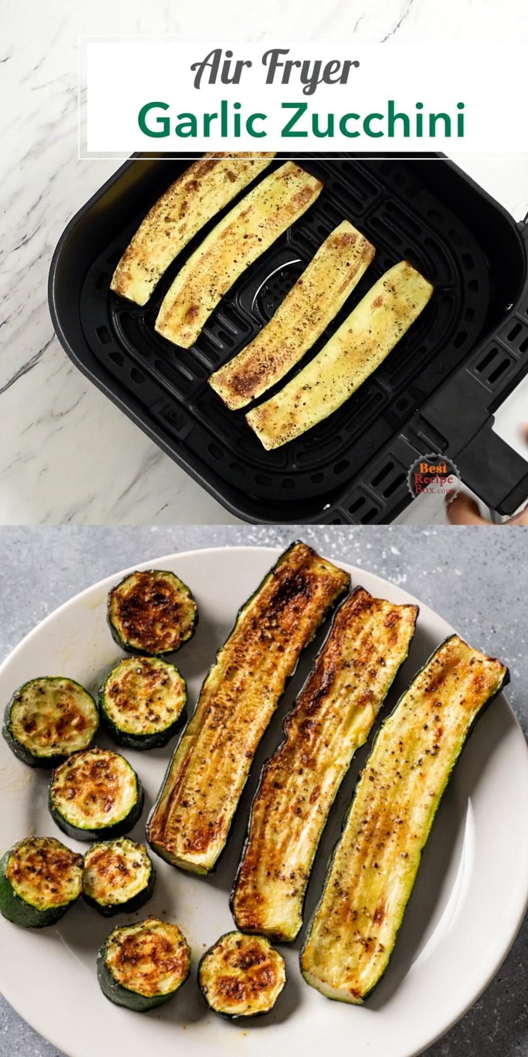 Healthy Air Fryer Garlic Zucchini -   19 air fryer recipes healthy low calorie ideas