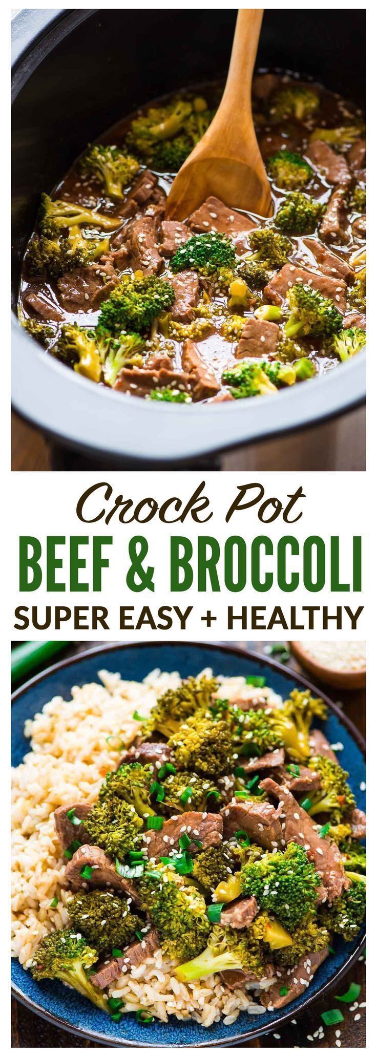 Crockpot Beef and Broccoli – WellPlated.com -   19 dinner recipes easy crockpot ideas