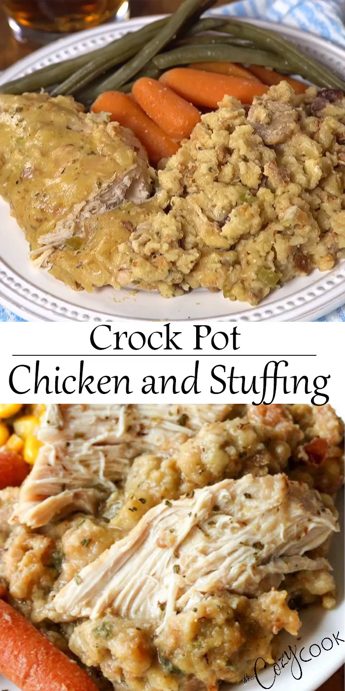 Crock Pot Chicken and Stuffing -   19 dinner recipes easy crockpot ideas