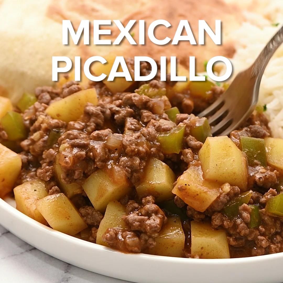 Mexican Picadillo -   19 dinner recipes with ground beef quick ideas