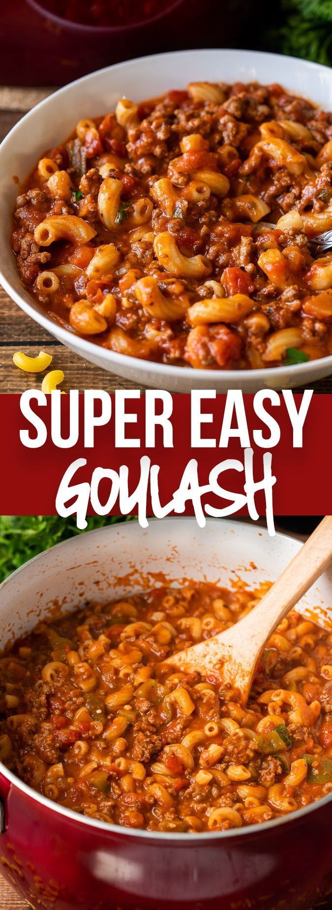 Easy Goulash Recipe -   19 dinner recipes with ground beef quick ideas