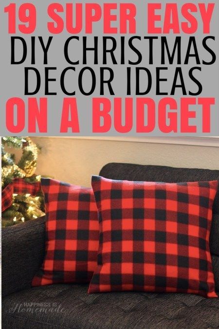 19 Easy DIY Decor Christmas Ideas On A Budget - Write Your Story -   19 diy christmas decorations easy budget ideas