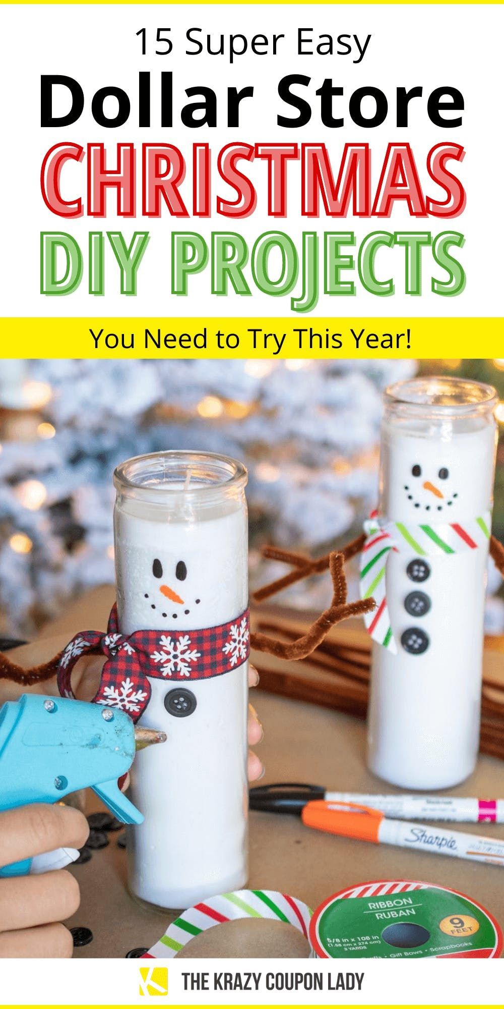 15 Dollar Store Christmas DIY Projects Anyone Can Do -   19 diy christmas decorations for kids ideas