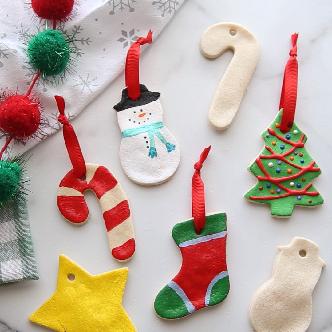 How to make Salt Dough Ornaments Easily -   19 diy christmas decorations for kids ideas