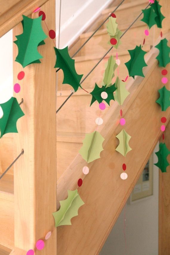 10 Best Christmas Holly Crafts - Satsuma Designs -   19 diy christmas decorations for kids paper ideas