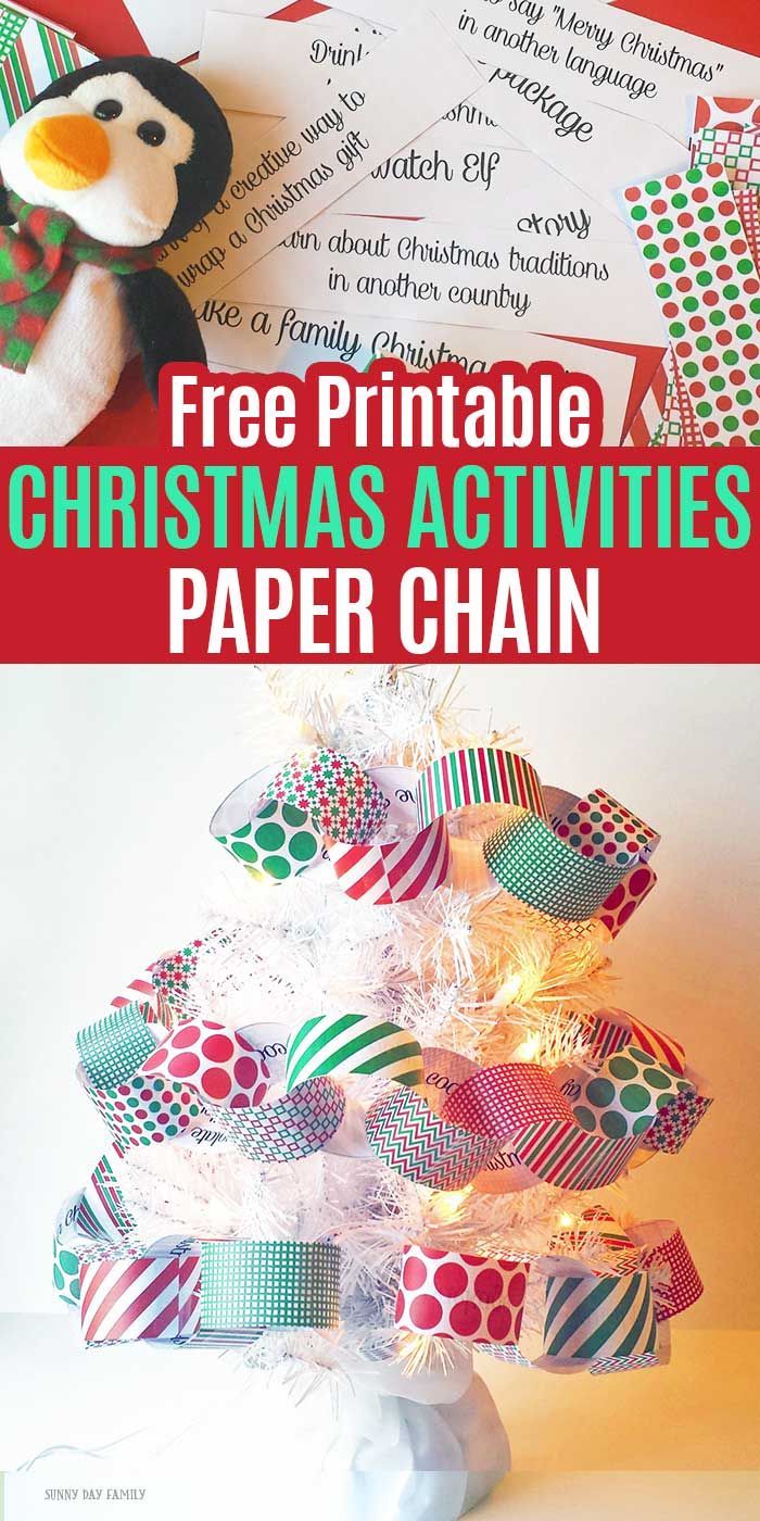 19 diy christmas decorations for kids paper ideas