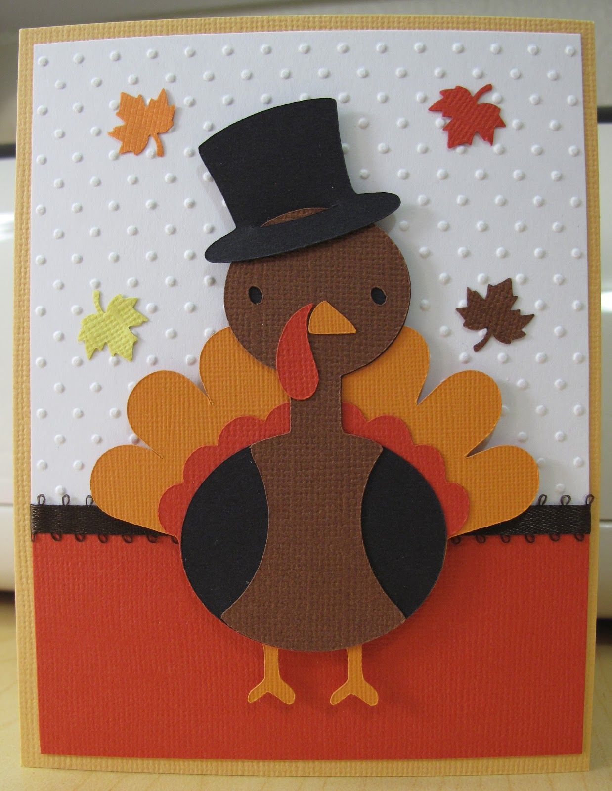 Turkey Card -   19 diy thanksgiving cards for kids ideas