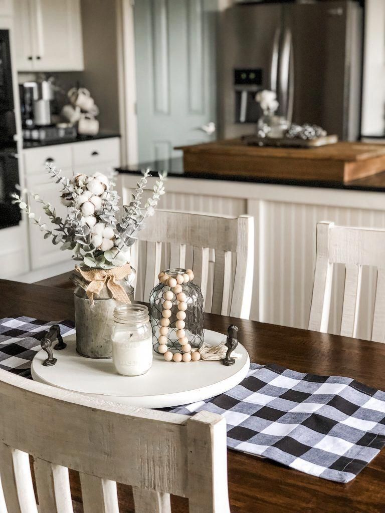 19 farmhouse decorations for kitchen table ideas
