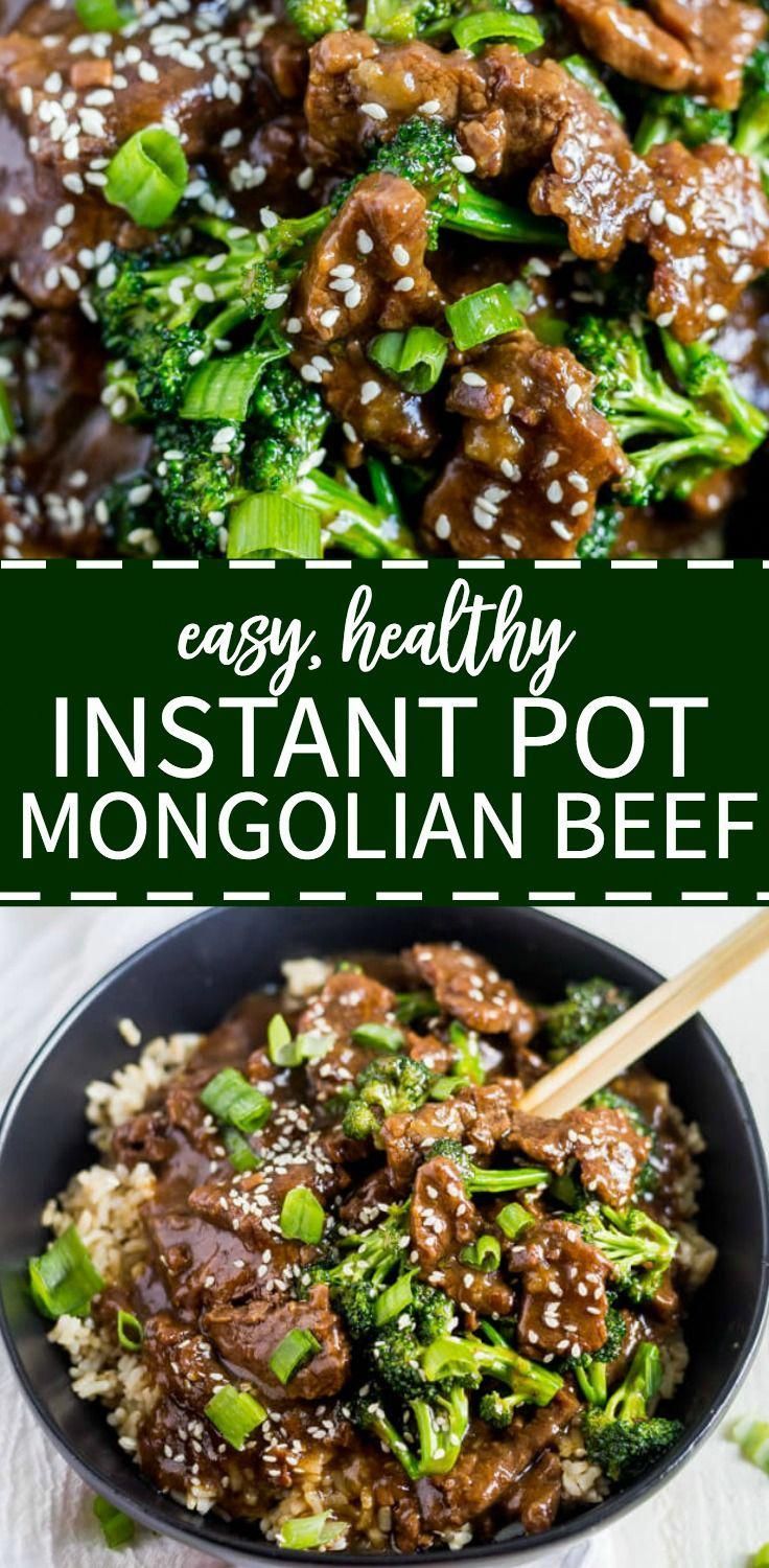 Healthy Instant Pot Mongolian Beef | What Molly Made -   19 healthy instant pot recipes beef and broccoli ideas