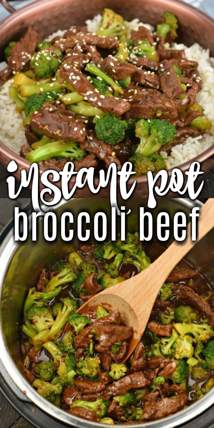 Instant Pot Beef Broccoli Recipe -   19 healthy instant pot recipes beef and broccoli ideas