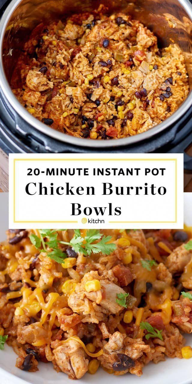 Instant Pot Duo 6qt 7-in-1 Pressure Cooker -   19 healthy instant pot recipes chicken burrito bowl ideas