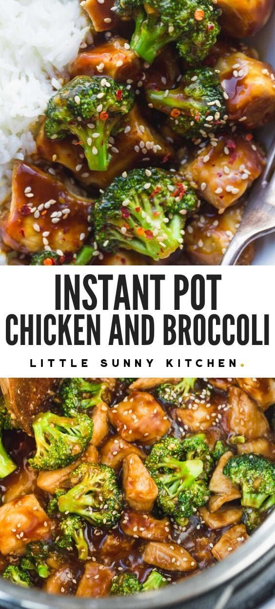 Instant Pot Chinese Chicken and Broccoli -   19 healthy instant pot recipes chicken easy ideas