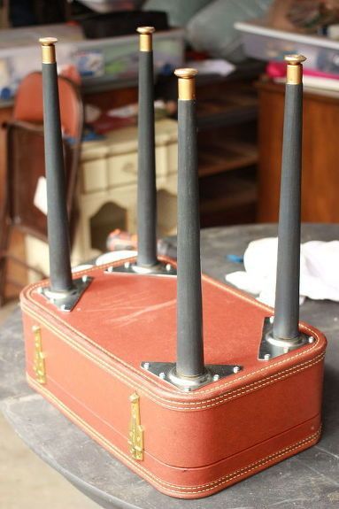 DIY Vintage Suitcase Table -   19 vintage diy Projects ideas