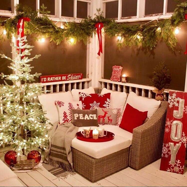 How To Decorate Your Porch For The Christmas Season - Decor Steals Blog -   20 christmas decorations ideas
