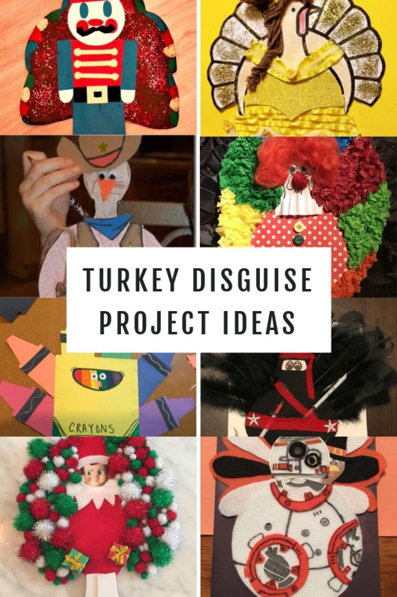 Turkey Disguise Project Ideas -   20 disguise a turkey project creative ideas