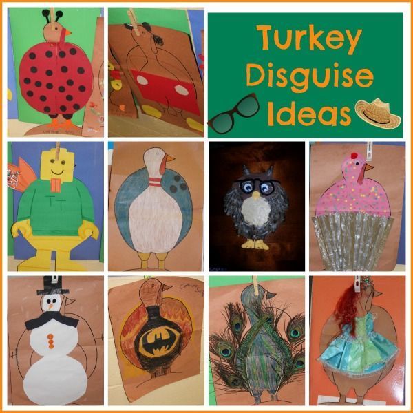 Turkey Disguise Ideas: School Project Inspiration -   20 disguise a turkey project creative ideas