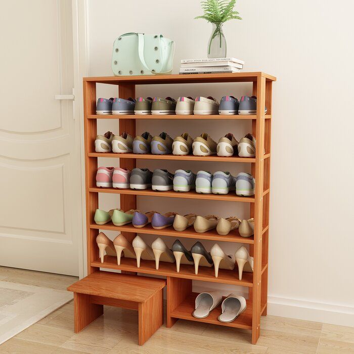 16 Pair Shoe Rack -   20 diy Muebles zapatos ideas