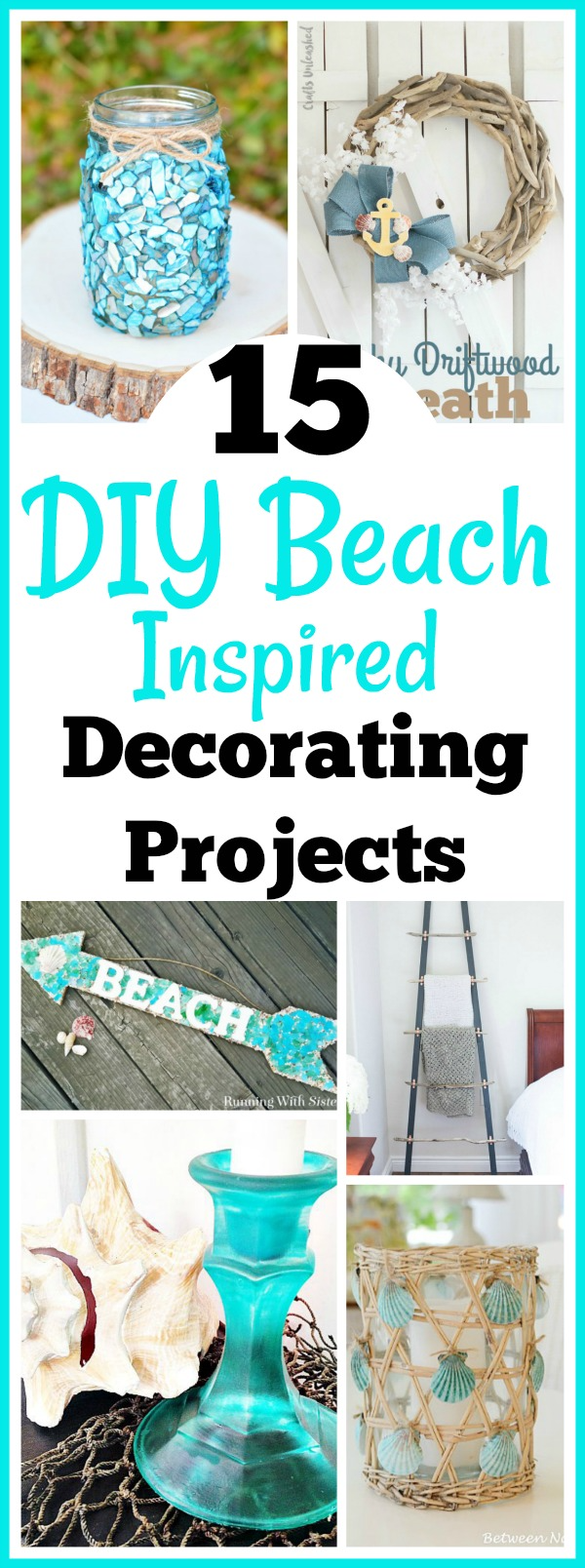 15 DIY Beach Inspired Home Decor Projects- A Cultivated Nest -   22 home decor diy crafts how to make ideas