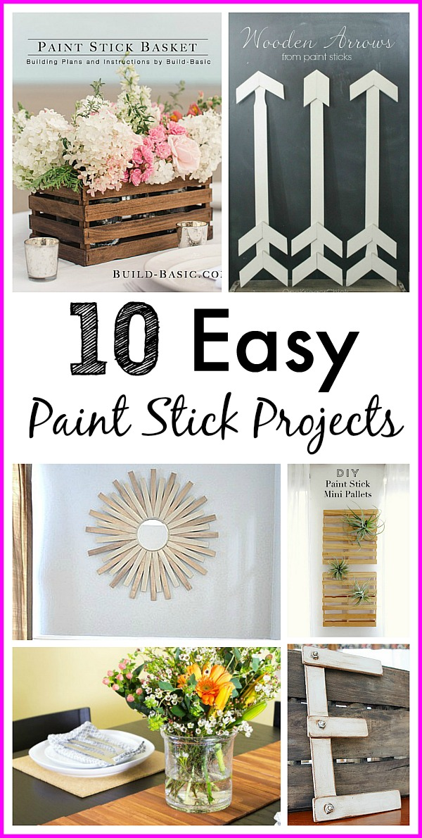 10 Paint Stir Stick Projects -   22 home decor diy crafts how to make ideas