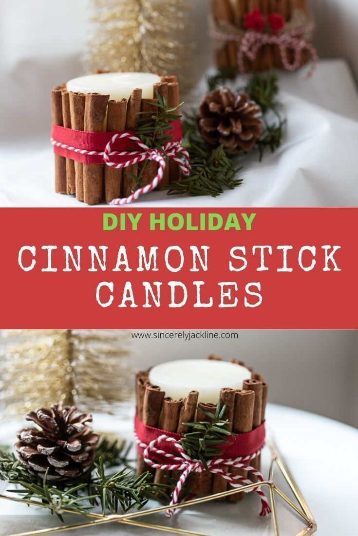 Christmas Crafts | Christmas Decor | Holiday Candles -   23 diy christmas decorations dollar store ideas