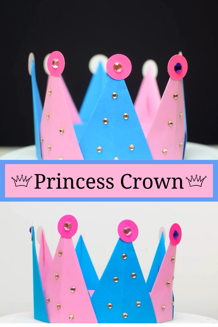 DIY Princess Crown For Kids -   23 fabric crafts for kids to make ideas